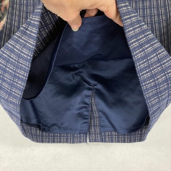 Boden Plaid Pencil Skirt Midi Academia Career Boss Coquette Minimalist 10 - Picture 4 of 8